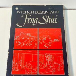 5 for $25 💙 Interior Design Feng Shui Sarah Rossbach Paperback Book 1st Edition